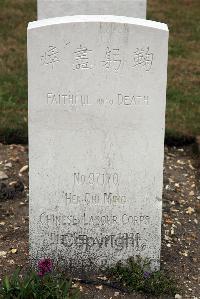 St. Sever Cemetery Extension Rouen - Chei Chi Ming, 